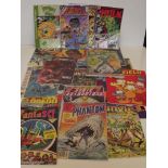 Box of first issued comics