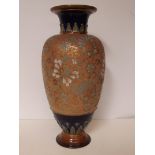 Doulton stoneware vase of large proportion, height