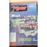 Collection of vintage motor magazines