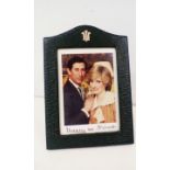 A signed photo of Princess Diana and Prince Chairl