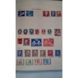 Good collection of East Germany stamps from 1950 t