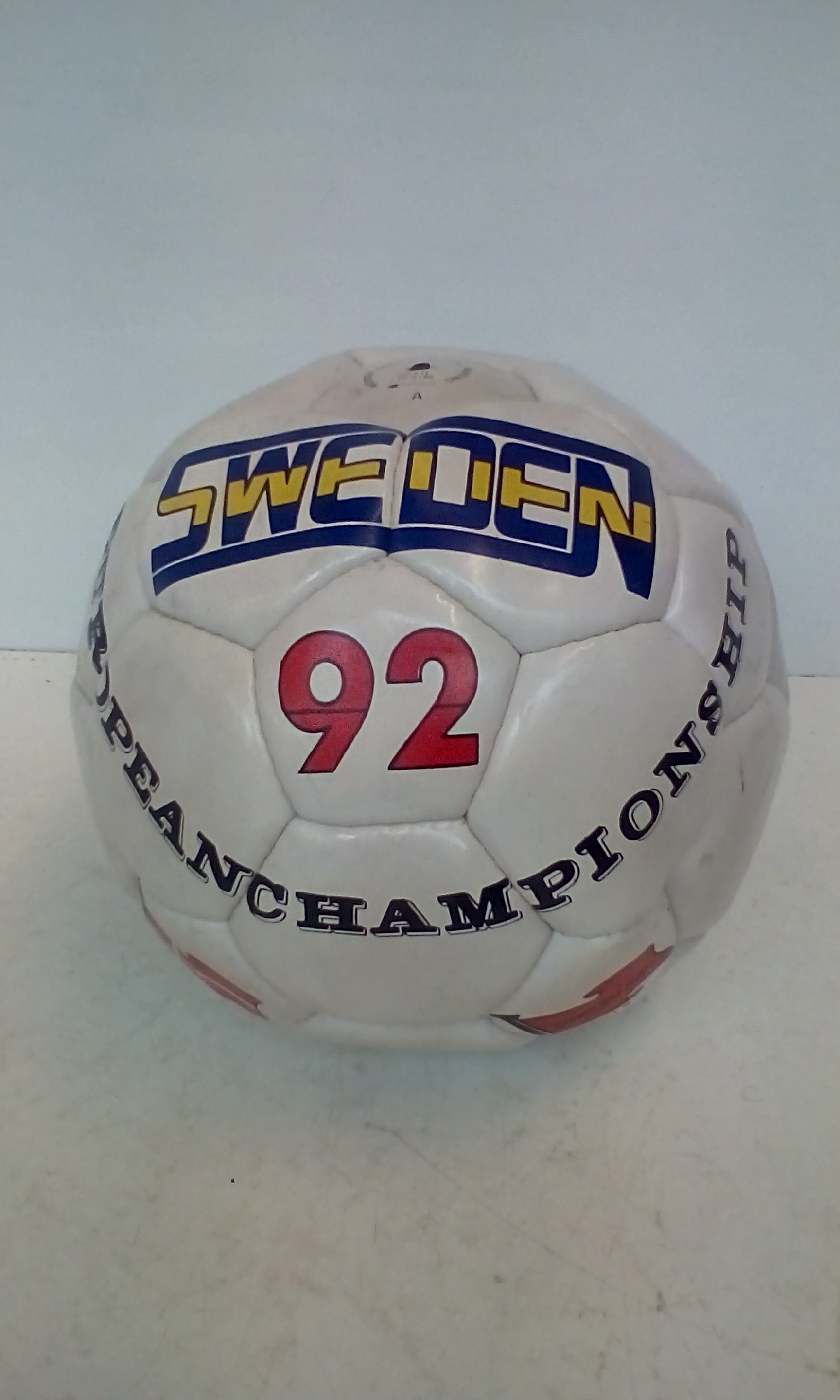 Euro 92 Sweden souvenir football