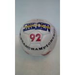 Euro 92 Sweden souvenir football