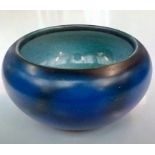Bretby bowl, impressed marks, diameter 15cm