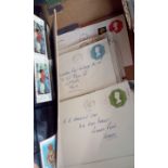 Box to include stamp albums and others