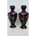 Pair of early 20th century Bow vases