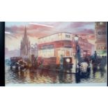 City lights print by Anthony Orme