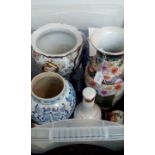 Box of ceramics