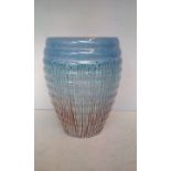Shelley drip glazed vase, height 19cm