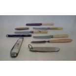 Group of vaious vintage knives