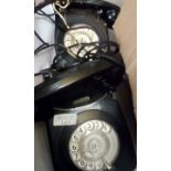 Two vintage telephones