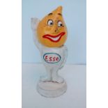 Cast iron Esso man money box, height 19cm