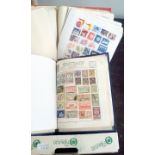 Stamp albums and others