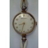 Ladies 9 carat gold cased Rotary wristwatch