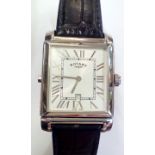 Gents Rotary reversible (white or black dial) wris