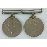 Two 1939-1945 War Medals