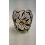 Moorcroft vase in the Phoebe pattern, height 9cm