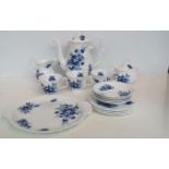 Royal Albert part tea set, Connoisseur pattern