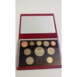 British coin collection 1 pence to £5, 1997