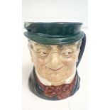 Royal Doulton character jug 'Mr Pickwick' height 1