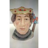 Royal Doulton D6671 character jug 'Henry V ' heigh