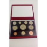 British coin collection 1 pence to £5, 2001