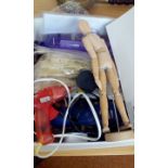 Large box of craft equipment