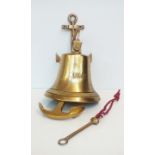 Brass nautical style bell