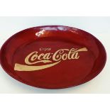 Coca Cola circular tray, diameter 55cm
