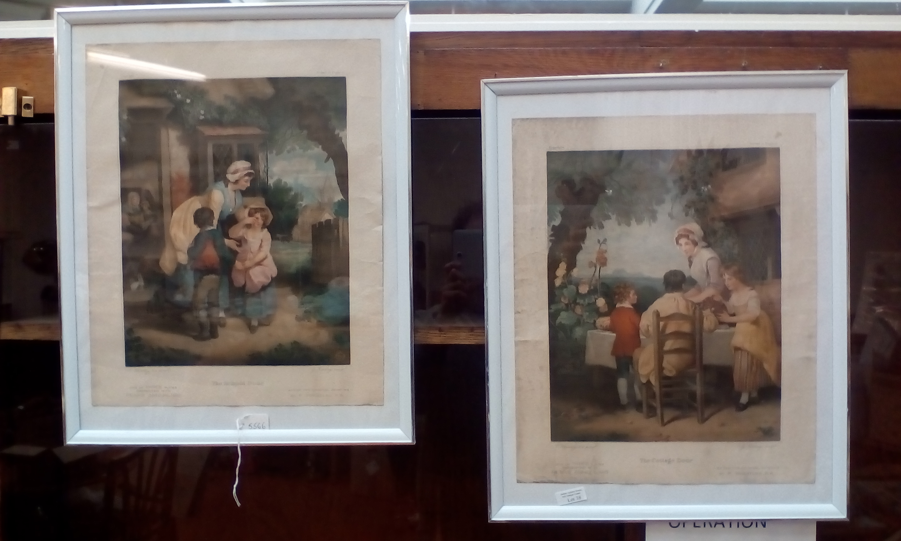 2x Early Pears prints