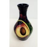 Moorcroft vase in the Queen's Choice pattern, heig