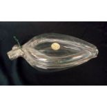 Victorian double flask, length- 21cm