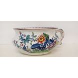 Minton chamber pot with stylised handle diameter 2