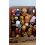 Large Collection of Russian Graduating Dolls