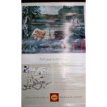 Posters - Shell guides to:- Cornwall - Argyll - Ha