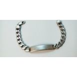 Silver ID bracelet 30 grams