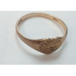 9ct gold ring size N