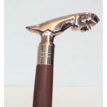 Jaguar Handle Walking Stick