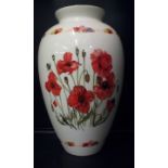 Wedgewood Floral Vase 'Flanders Fields Poppies'