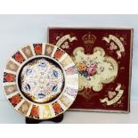 Royal Crown Derby Plate with Original Box 27cm Dia