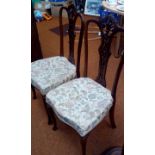 Pair of Edwardian Side Chairs