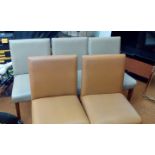 5 Leatherette Chairs