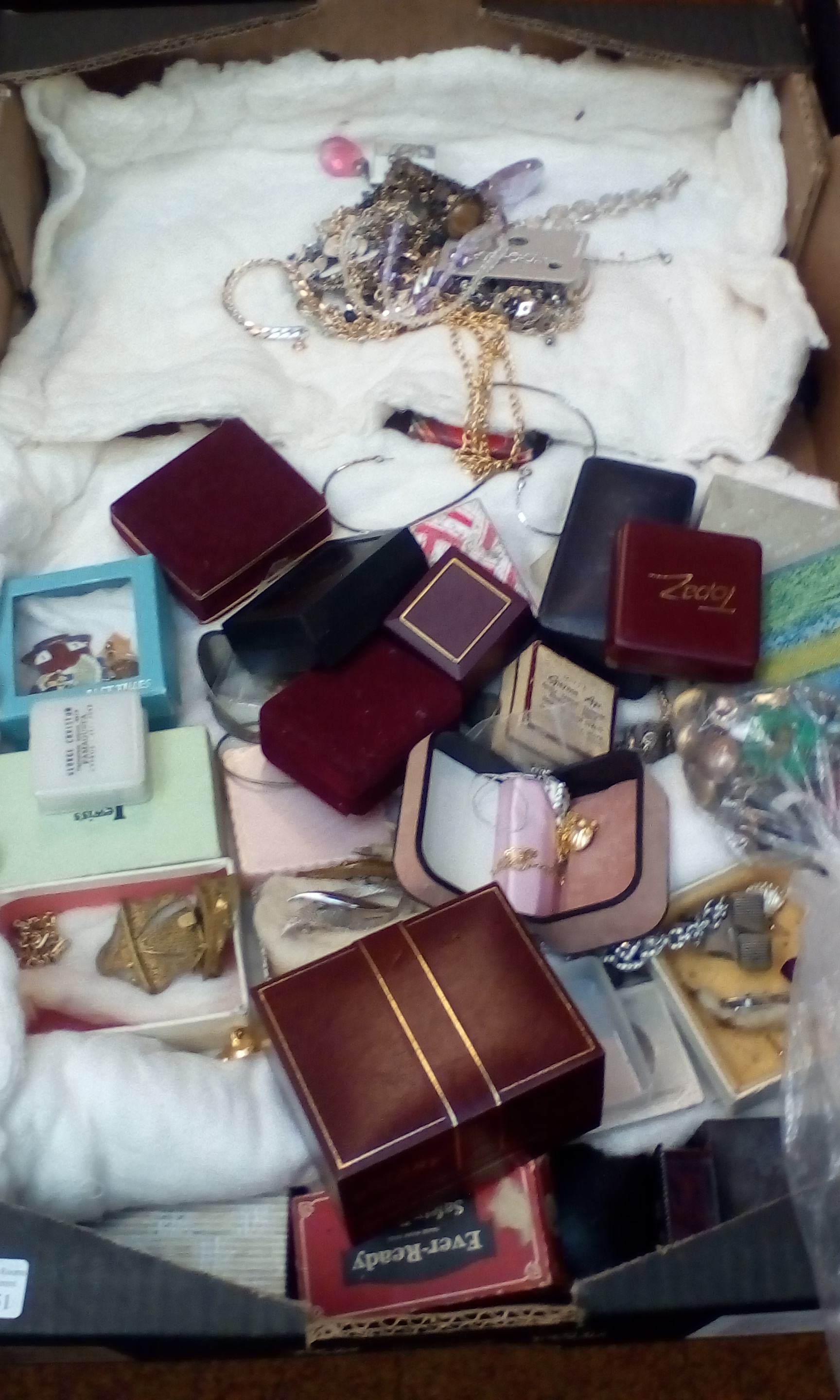 Box of Costume Jewellery