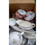 Box of Part Tea Services to include Royal Doulton