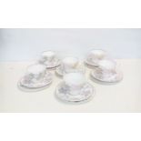 Shelley 18 Piece Tea set - Columbine