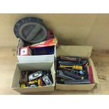 A large quantity of Hornby and train items;