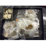 A quantity of pre-47 coins and later GB coins