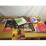 A quantity of LPs: various genres