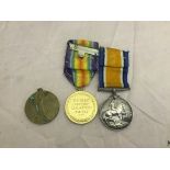 Three WWI medals