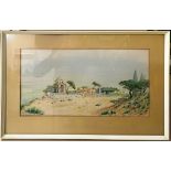 Padbury (20th century): A quantity of watercolours of landscape and coastal subjects to inc local